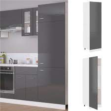 Alibaba.com offers 1,240 high gloss grey lacquer kitchen cabinet products. Kitchen Cabinet High Gloss Grey 60x57x207 Cm Chipboard