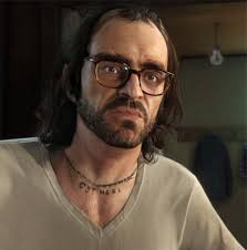 Michael, Trevor, and Franklin with long hair, glasses, and beards : r/GTAV