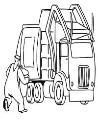 Semi trucks are used to haul things long distances. Garbage Truck Vehicles Coloring Pages Download Print Online Coloring Pages For Free Color Nimbus