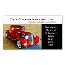 Old Car Repair Shop Restorations Business Card Zazzle Com Auto Repair Shop Auto Repair Old Cars