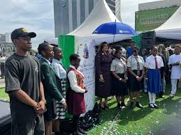 Today Our MD/CEO Dr Nneka Onyeali-Ikpe alongside some of our 30 Read2Lead  finalists launched the Fidelity Read2Lead Anthology at the Children's Day  Fantasy Land event! This book contains a collection of 30