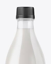 Download Clear Pet Bottle With Milk Mockup In Bottle Mockups On Yellow Images Object Mockups Yellowimages Mockups