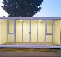 Custom Glass Curtain Wall Container House Suitable for Shops ...
