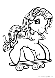 Coloring pages european union 2007. My Little Pony Color Page Fun Coloring Pages For Kids To Print