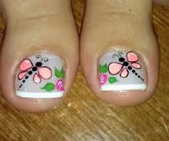 No solo se llevan los motivos florales, hay otros estampados igual de espectaculares para decorar las uñas de los pies. Mas Disenos De Unas Pies Unas Masglo Arte De Unas De Pies