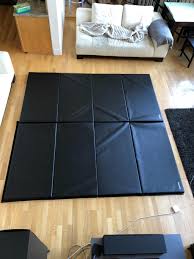Tumbling Blue Black Gym Mat 4x8 Ft X 2 Inch Folding Gym Mat Gym Mats Folding Gym Mat Gymnastics Mats