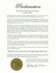 The american cancer society estimates doctors will diagnose 191,930 new cases of prostate cancer this year, and one out of every nine men will suffer from prostate cancer in their lifetime. Prostate Cancer Awareness Month Proclamations City Of Findlay Oh