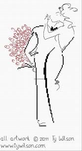 Skull wedding cameo silhouette cross stitch pattern in pdf. Pin By Rosa Marti Dasi On Cross Stitch Cross Stitch Silhouette Cross Stitch Love Cross Stitch