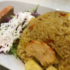 How to make delicious stuffed okra. Vegetarian Express Cafe Pineapple Fried Rice With Otak Reviews Abillion