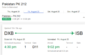 Cheap flights from pakistan to dubai >. Flight Pk212 Coming From Dubai Landed At Rawalpindi Airport