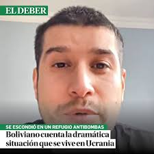 Se trata de Luis Alberto Flores Posternak, instructor de artes marciales.  Su familia se encuentra en Kiev y tuvo que esconderse en un refugio  antibombas, debido al ataque ruso >> https://cutt.ly/9PM6PE7