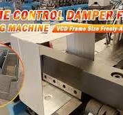 KINGREAL AUTOMATIC FIRE DAMPER FRAME MAKING MACHINE - YouTube