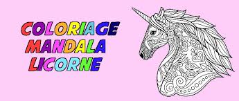Vous retrouverez des cheveaux, des juments mais aussi des petits poneys. Coloriage Licorne Mandala Gratuit 18 Superbes Dessins A Imprimer