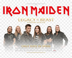 Nights of the dead, legacy of the beast. Iron Maiden In Spain Iron Maiden Logo Gif Hd Png Download Vhv