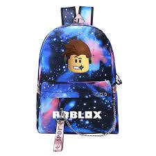 Roblox is a game creation platform/game engine that allows users to design their own games and play a wide variety of different types of games created by other users. Mochila Roblox Azul Para Adolescentes Morral Escolar Con Usb Para Ordenador Portatil Mochila De Viaje Para Ninos Y Ninas Mochilas Escolares Aliexpress