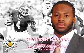 Harper a Finalist for Freddie Solomon Community Spirit Award