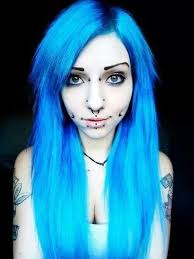 Blue hair