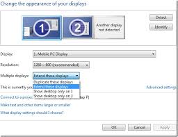 Arrange or buy a cable to connect the monitors. Setting Up Dual Monitors On Your Windows Pc