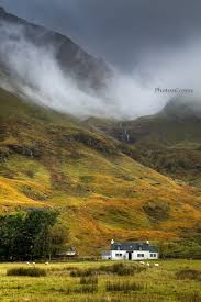 Highlands Of Scotland Glen Coe Glen Coe Achnambeithach And Autumn Mists Scottish Highlands Scottish Highlands Glen Coe Scotland