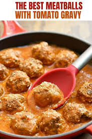 Meatballs With Creamy Tomato Sauce Recipe Creamy Tomato Sauce Meatballs Dinner Recipes