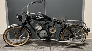 Image result for Sportsman Yellow 1952 Motorcycle