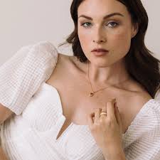 Brook and York Olivia Set of 2 Stacking Rings in Gold