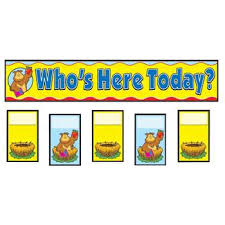 Attendance Replacement Cards Pocket Charts Cd 158006