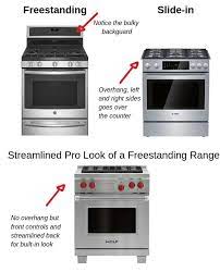 Slide In Vs Freestanding Range Which Stove Is Best For Your Kitchen Freestanding Ranges Full Kitchen Remodel Slide In Range
