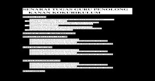 See more of penolong kanan pentadbiran on facebook. Senarai Tugas Guru Penolong Kanan Kokurikulum Download Doc