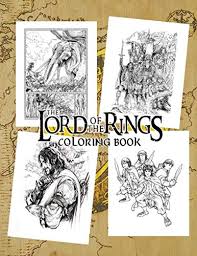 Elegant legolas lotr coloring sheets. The Lord Of The Rings Coloring Book Perfect Gift For Lotr Adults Fan With Amazing Artwork Amazon De The Grey Ga Dalf Fremdsprachige Bucher