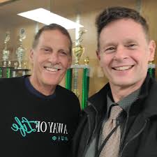 Blast from the past. Who's at middle school conference night but former  students Nate & Brian Spurrier (class of '98 & '96?). Top it off with my  1st HHS principal from 1991 -