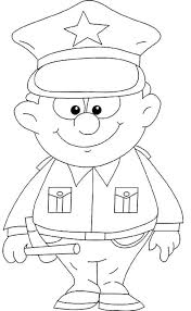 Traffic cop coloring page | crayola.com. Bad Cop Coloring Pages
