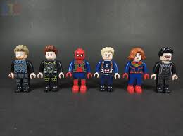 Гітара, кольт або «отруєні» стріли. Unknown Brand Playmobil Inspired Avengers Endgame Minifigures Preview