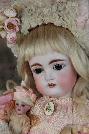 Bisque Doll Head Wig