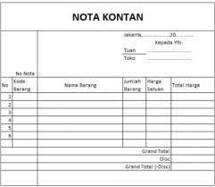 Ini merupakan bukti fisik bagi penjual dan pelanggan bahwa mereka telah melakukan proses jual beli barang. Apa Itu Nota Kontan Beserta Cara Pembuatannya Di Excel Jubelio
