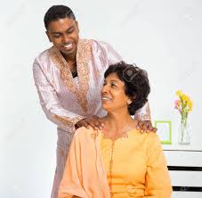You can choose from our extensive list of matrimonial featuring eligible single nris. A Lovely Mature Indian Woman Enjoying A Shoulder Massage From Stock Photo Picture And Royalty Free Image Image 16753178