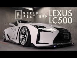 This integrated suite of advanced active safety equipment is designed to help in certain circumstances, from providing pedestrian alerts * to preventing lane drift. Lexus Lc500 Bodykit By Rowen Japan New Products Youtube