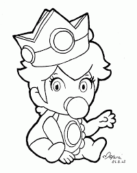 Free printable luigi coloring pages for kids #16494201. Princess Daisy And Peach Coloring Pages Coloring Home
