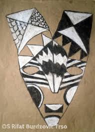 Likovni Radovi Maske Google Pretrazivanje Geometric Tattoo Geometric Tattoos