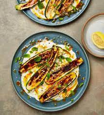 Salad Starter Or Side Yotam Ottolenghi S Courgette Recipes Grilled Courgette Yotam Ottolenghi Recipes Ottolenghi Recipes