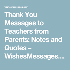 We did not find results for: Thank You Wishes For Teacher From Parents