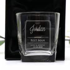 Personalised Engraved Whiskey Wedding