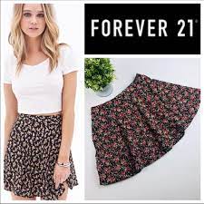 Check spelling or type a new query. Forever 21 Skirts Forever 2 Black Pink Floral Skater Skirt Poshmark