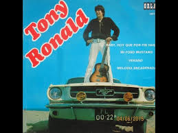 Tony Ronald. Hoy que por fin has vuelto y otra. Vídeo foto