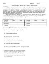Check spelling or type a new query. Dna Structure Worksheets Reviewed By Teachers