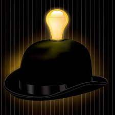 Light Headed Bowler Hat With Led Light Bulb Led Light Bulb Light Bulb