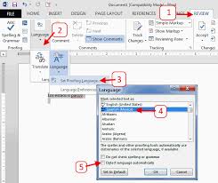Spell Check In Other Languages With Microsoft Word Suny New Paltz Library