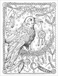 They are stepping up mental activity, form the aesthetic taste and instill a love. Raven Coloring Pages Coloringbay