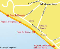 Hotellkatalog med bilder och beskrivningar. Baigneuse Beach In Saint Jean De Monts Vendee France Plages Tv