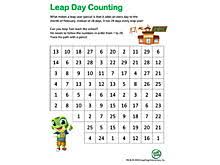 Print onto card, cut out carefully and laminate if you wish. Free Leap Year Activities Articles Printables For Kids Leapfrog